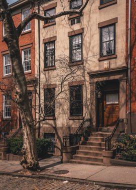 Brooklyn Heights, Brooklyn, New York 'ta Brownstones