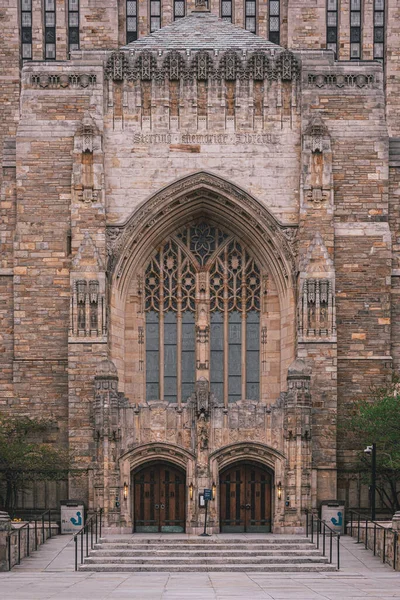 Arquitetura Universidade Yale New Haven Connecticut — Fotografia de Stock