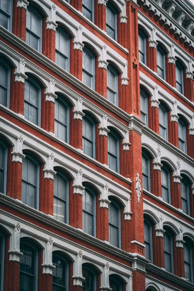 Detalles Arquitectónicos Edificio Astor Place East Village Manhattan Nueva York — Foto de Stock