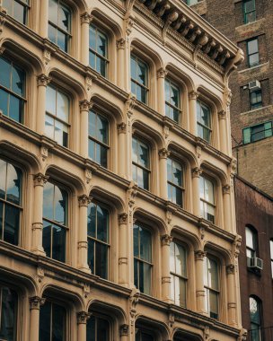 Soho, Manhattan, New York 'ta mimari detaylar