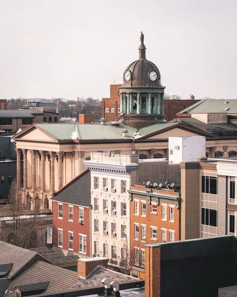 View Downtown Lancaster Pennsylvania — Stock Photo, Image