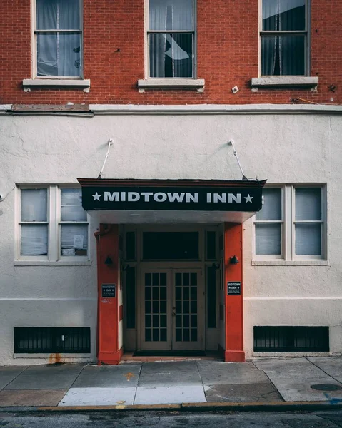 Midtown Inn Mount Vernon Baltimore Maryland — Zdjęcie stockowe