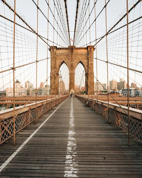 Puente Brooklyn Nueva York — Foto de Stock