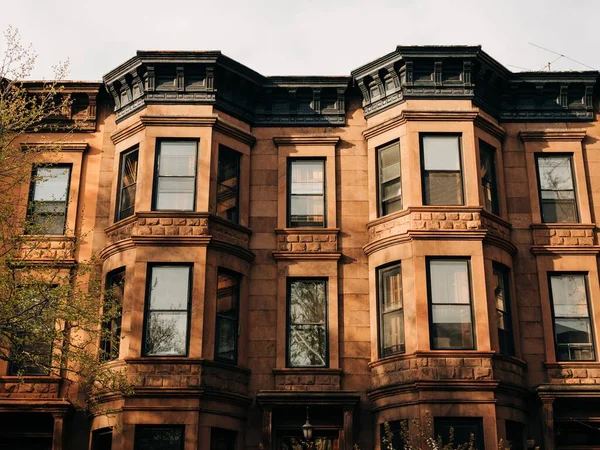 Brownstones Park Slope Brooklyn New York — Foto Stock