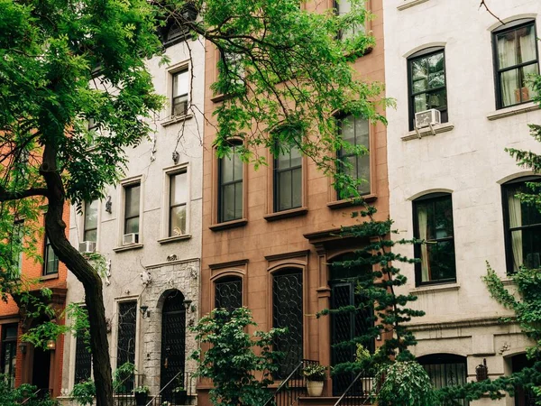 Brownstones Barrio Gramercy Park Manhattan Nueva York — Foto de Stock