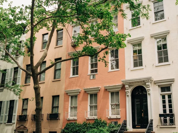 Brownstones Gramercy Park Neighborhood Manhattan New York City — Stock Photo, Image