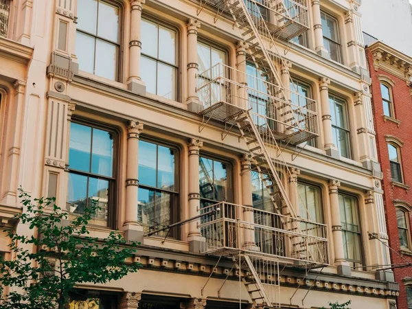 ニューヨーク市マンハッタンのソーホーに建築の詳細 — ストック写真