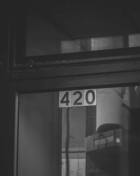 Número Casa 420 Worcester Massachusetts — Foto de Stock