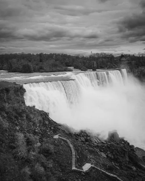 Vue Des Chutes American Niagara Falls New York — Photo