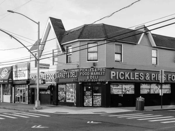 Pickles Pies Food Market Deli Rockaways Queens New York City — Stock fotografie