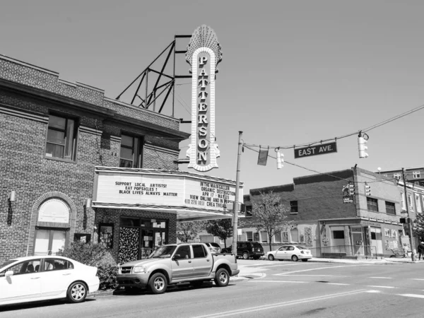 Patterson Theater Sign Highlandtown Baltimore Maryland — Stock fotografie