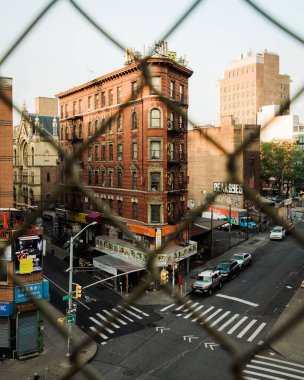 Manhattan Köprüsü, New York 'tan Aşağı Doğu Yakası manzarası