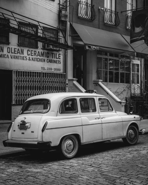 Voiture Vintage Sur Bond Street Noho Manhattan New York — Photo