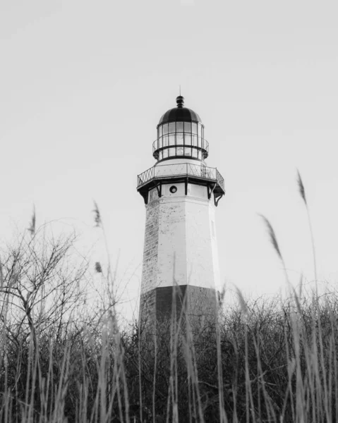 Latarnia Morska Montauk Point State Park Hamptons Nowy Jork — Zdjęcie stockowe