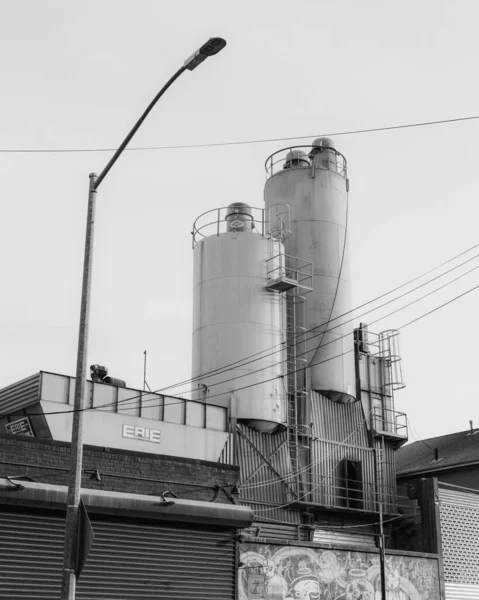 Industrial Scene East Williamsburg Brooklyn New York City — Stock Photo, Image