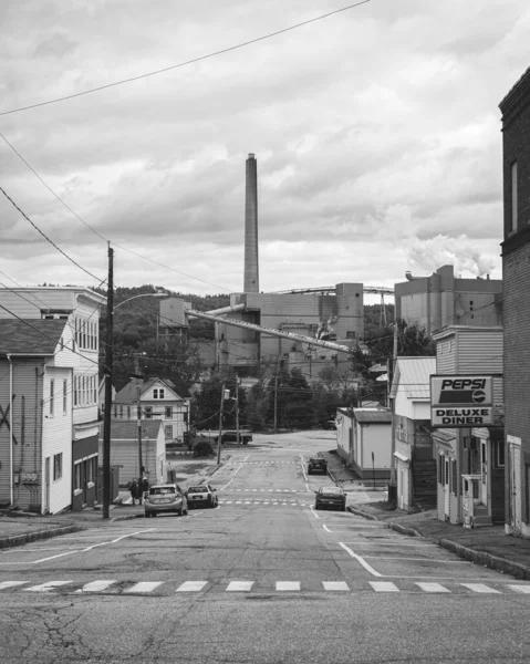 Oxford Avenue Centru Rumfordu Maine — Stock fotografie