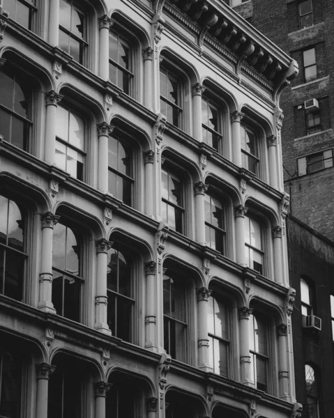 Arkitektoniska Detaljer Soho Manhattan New York — Stockfoto