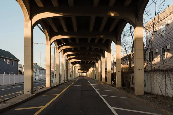 Paso Subterráneo Rockaways Queens Nueva York — Foto de Stock