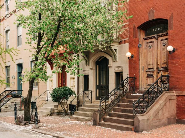 Residential Buildings Philadelphia Pennsylvania — Stock Photo, Image