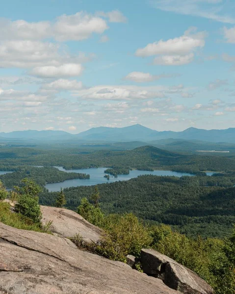 Vista Desde Montaña Saint Regis Las Montañas Adirondack Nueva York — Foto de Stock
