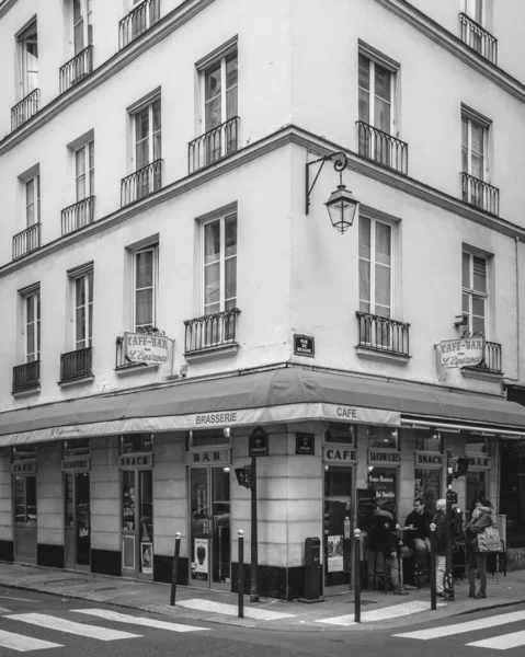 Lespe Rance Cafe Parijs Frankrijk — Stockfoto