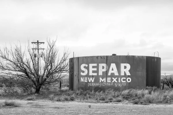 Separ New Mexico Terk Edilmiş Eski Kulesi — Stok fotoğraf