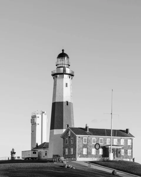 Maják Montauk Point State Park Hamptons New York — Stock fotografie