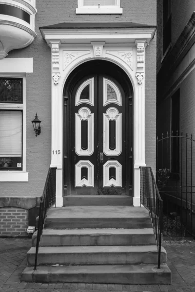 Interesting Door Harrisburg Pennsylvania — Stock Photo, Image