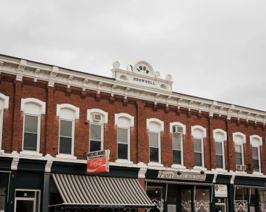 Essex kavşağındaki tuğla binalar, Vermont