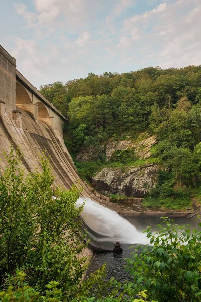 View Prettyboy Dam Baltimore County Maryland — Stock Photo, Image