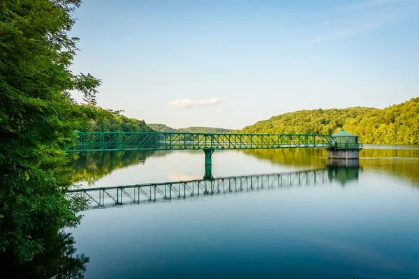 Hinckston Run Rezervuarı Johnstown Pennsylvania — Stok fotoğraf