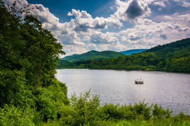 kırsal potomac dağlık Batı Virginia Gölü. 