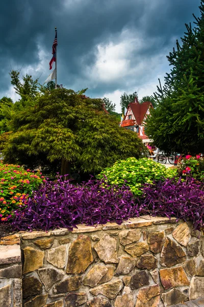 Jardín en Helen, Georgia . — Foto de Stock