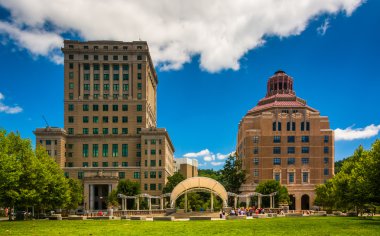 Buncombe İlçesi Adliye ve asheville şehir salonunda, asheville