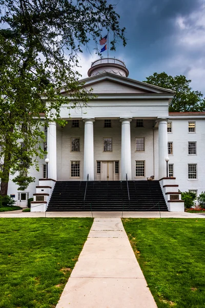 Um edifício no Gettysburg College, Pensilvânia . — Fotografia de Stock