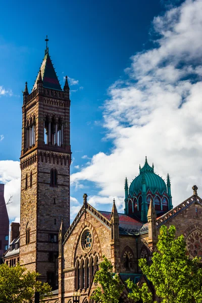 Uma catedral em Boston, Massachusetts . — Fotografia de Stock