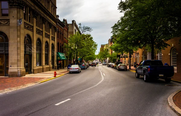 Ulice v Lancasteru, pennsylvania. — Stock fotografie
