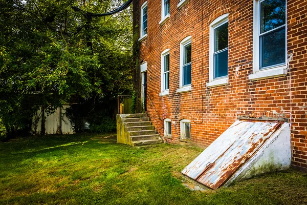 Verlassenes Gebäude in Bairs, Pennsylvania. — Stockfoto