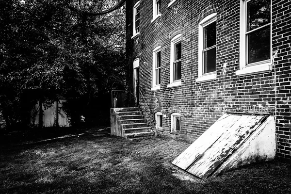 Verlassenes Gebäude in Bairs, Pennsylvania. — Stockfoto