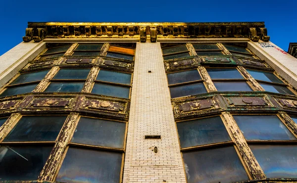 Abandoned building in Baltimore, Maryland. — Stock Photo, Image