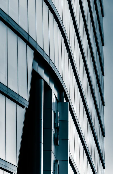 Architectural details of the modern WSFS Bank building in downto — Stock Photo, Image