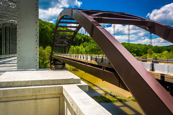 Puentes sobre el embalse de Loch Raven, en Baltimore, Maryland . — Foto de Stock