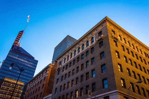 Buildings in downtown Baltimore, Maryland. — Stock Photo, Image