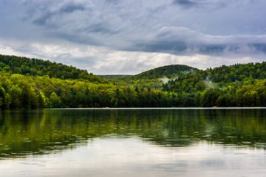 fırtına bulutları michaux s depo, koşmak uzun pine üzerinden temizlemek