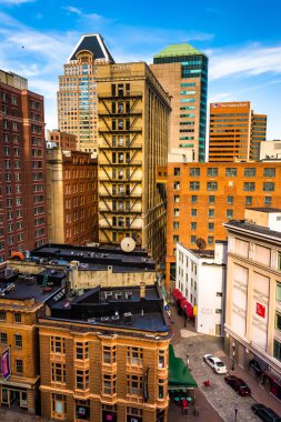 Garaj şehir merkezinde görüldü highrises küme balt