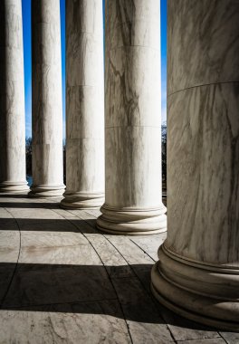 sütunlar, thomas jefferson Anıtı, washington, dc. 