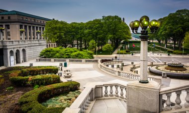 avlu ve capitol karmaşık, harrisburg, penn binalarda