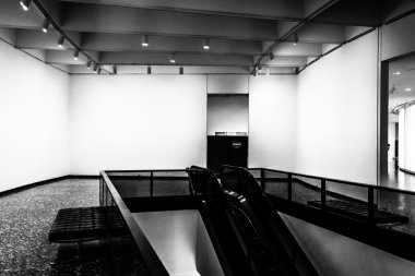 yürüyen merdiven hirshhorn müzede, washington, dc. 