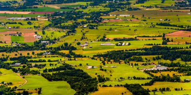 çiftlikleri ve shenandoah n görülen shenandoah Vadisi evleri