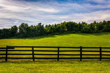 çit ve hill kırsal york County, pennsylvania. 